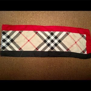 Burberry silk scarf